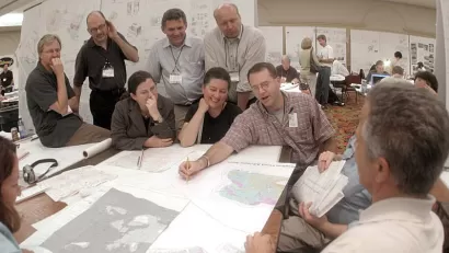 urban planners look at Biloxi plans